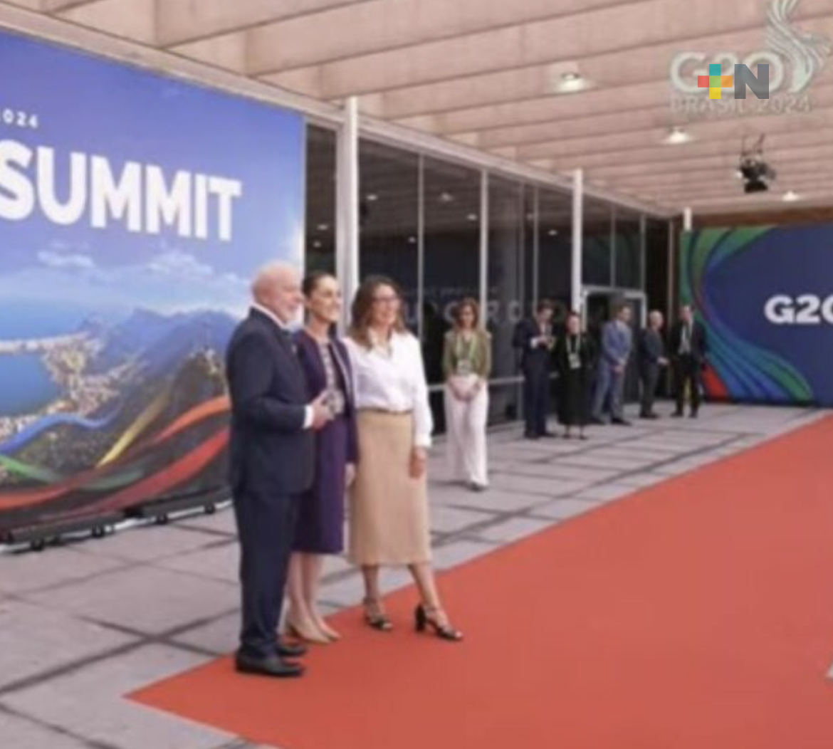 Arriba a Brasil la presidenta Claudia Sheinbaum participará en la Cumbre G20